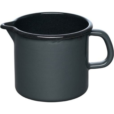 Riess Hrniec na pálenku Riess 12cm 1L Tmavo šedý smalt