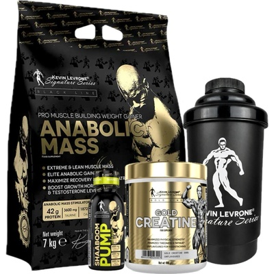 AKCE Kevin Levrone Levrone Mass 7000 g + Gold Crea 300 g + ZDARMA Šejkr 500 ml + 1x vzorek – Sleviste.cz