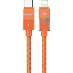 USAMS IPAD / IPAD 2 / IPAD 3rd Gen USAMS U93 кабел за данни Type-C - Lightning, 120cm, NARANCSSÁRGA SJ776USB02 (SJ776USB02)
