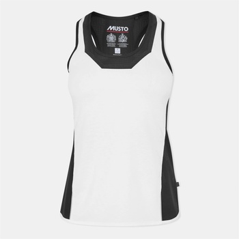 Musto Дамски потник Musto Balasana Vest Top Womens - White