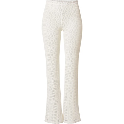 WEEKDAY Панталон 'Serena' бяло, размер 42
