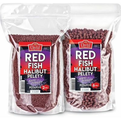 Chytil Pelety Red Fish Halibut 800 g 2 mm