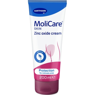 MoliCare SKIN Ochranný krém s obsahom zinku fialová rada 200 ml