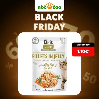 Brit Care Cat Trout & Cod in Jelly 85 g