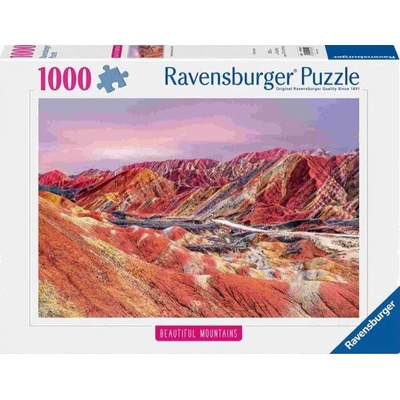 Ravensburger Пъзел Ravensburger от 1000 части - Планините Дъга, Китай (12000252)