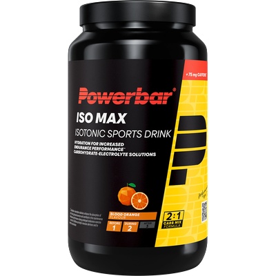 Powerbar Iso Max Червен портокал - 1.200 г