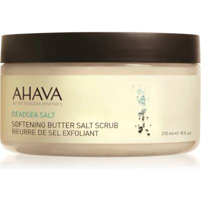 AHAVA Dead Sea Salt омекотяващо пилинг-масло със сол от Мъртво море 220 гр