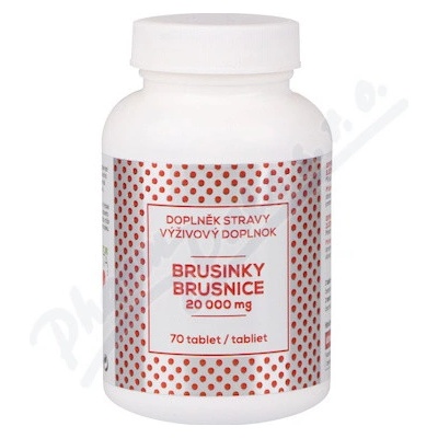Naturvita Brusnice 20 000 mg 70 tabliet