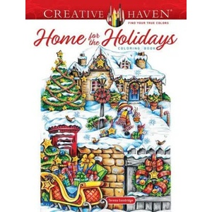 Creative Haven Home for the Holidays Coloring Book | Teresa Goodridge (ISBN: 9780486850184)