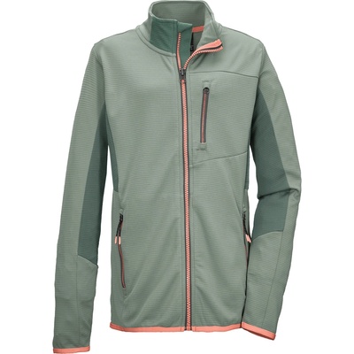 killtec Детско поларено яке killtec Kid's Kos 140 Fleece jacket - Helles Naturgrün - размер 140 (EU) (703-6839-0213)