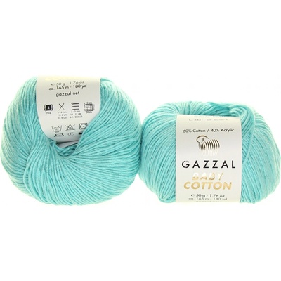 Gazzal Baby Cotton 3451 pastelově modrá