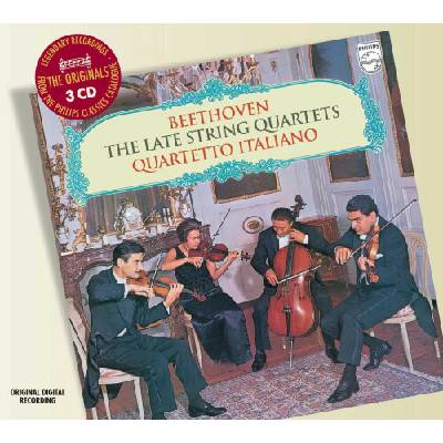 Beethoven - Late String Quartets Quartetto Italiano 3 CD