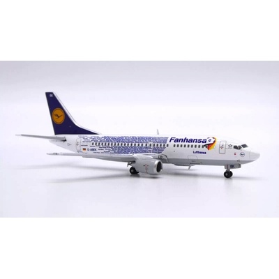 JC Wings B737-330 Lufthansa UEFA Euro 2016Fanhansa Colors 1:400