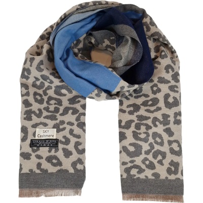Син дамски шал - Sky Cashmire