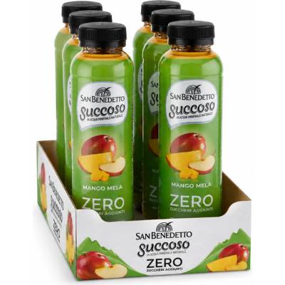 San Benedetto Succoso Mango Mela Zero 6 x 0,4 l
