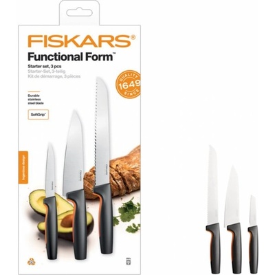 Fiskars FF startovací set 3 nože 1057559