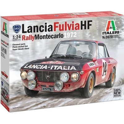 Italeri Lancia Fulvia HF Rally Montecarlo 19721:24