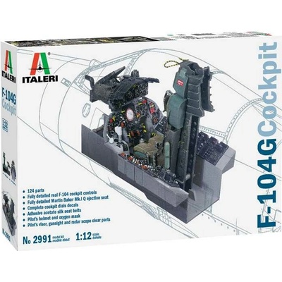 Italeri Lockheed F-104G Starfghter Cockpit 1:12