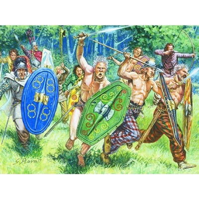 GAULS WARRIORS III CENTURY B.C. 1:72