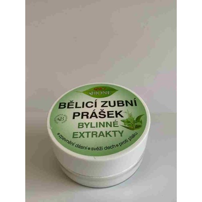 Bione Cosmetics Dentamint bělící zubní prášek bylinné extrakty 40 g – Zboží Dáma