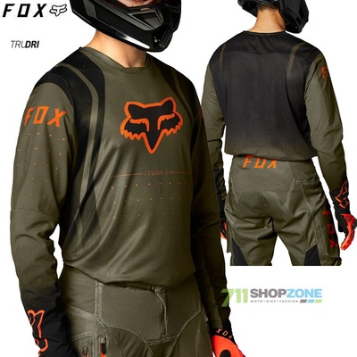 Fox Racing Legion Air Kovent olive zelený