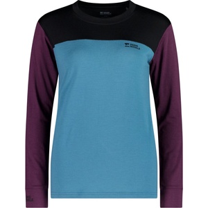 Mons Royale Дамско мериносово термобельо Mons Royale Women's Yotei Merino L/S Merino base layer - Jasper / Fig / Black - размер XL (115-2621-0415)
