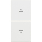 BTicino RW4027 Ключ за управление на щори 1P 10A, 250V, превкл. контакт, 1M, Бял, Bticino Classia (RW4027)