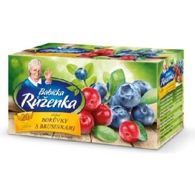 Babička Růženka čaj borůvky brusinky 40 g