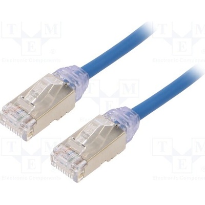 Panduit STP28X5MBU Patch F/UTP Cat 6a RJ45 vidlice z obou stran drát Cu 5m