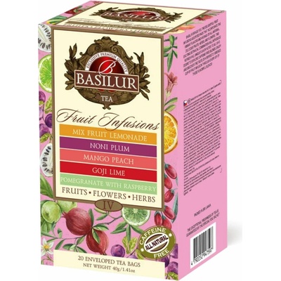 Fruit Infusions Assorted Vol. IV. přebal Basilur 20 x 2 g