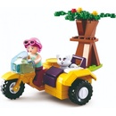 Sluban B0600C Girl`s Dream Motorka se sajdkárou