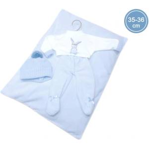 Llorens M635-55 дрехи за кукла бебе NEW BORN размери 35-36 см (4-M635-55)