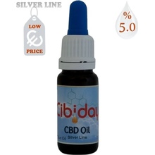 Konopný 5% CBD olej Cibiday 0,2 % THC 10 ml