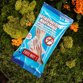 15 бр. репелентни кърпички срещу комари