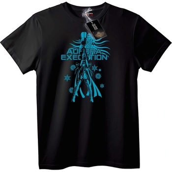 NOONEBRAND Тениска Aurora Execution аниме - L, Black