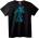 NOONEBRAND Тениска Aurora Execution аниме - L, Black