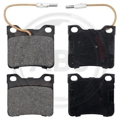 Sada brzdových platničiek kotúčovej brzdy A.B.S. 36683