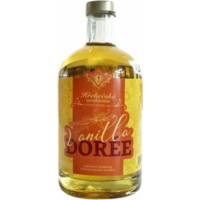 Hřebečská medovina Vanilla DORÉE 12% 0,5L (holá láhev)
