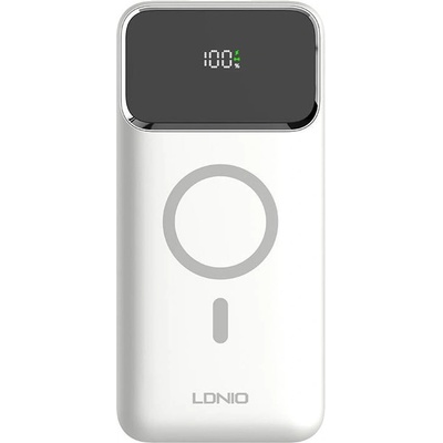 LDNIO PQ12 15 W 10000 mAh bílá