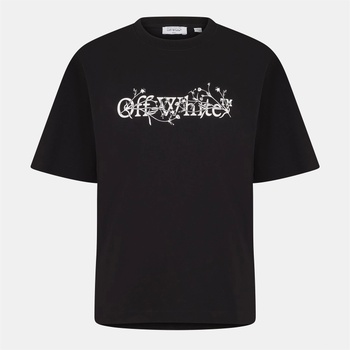 Off White Тениска Off White Men's - Flower Skate T-Shirt - Black-White