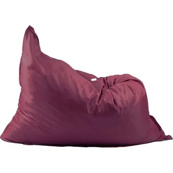 Pufrelax Пуф, 500л. Magic pillow XXL - Panama Bordo, Водоустойчив, Перящ се калъф, Пълнеж с микс от мемори пяна и дунапрен