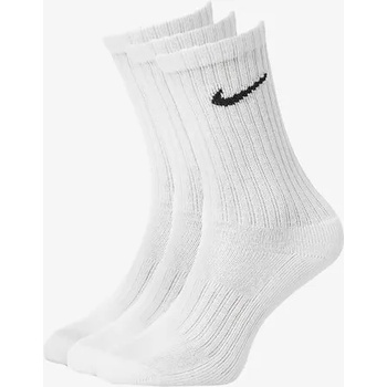 Nike Чорапи 3Ppk Value Cotton Crew дамски Аксесоари Чорапи SX4508-101 Бял 34-38 (SX4508-101)