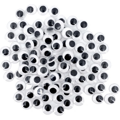 EFCO Dekorační pohyblivé oči kulaté 14mm (100ks)