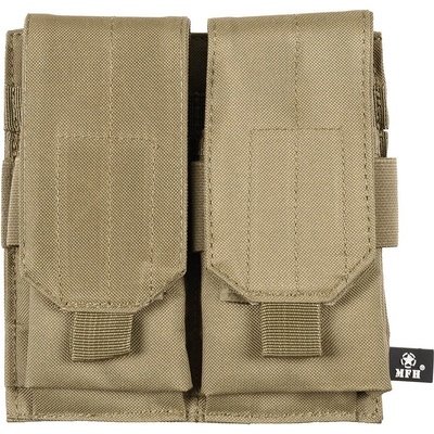 MFH Molle dvojitá na zásobníky M4/M16 coyote brown