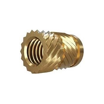 Two Trees Вложка за пластмаса M2 (месинг) - Brass Inset Nuts, 10 броя в пакет