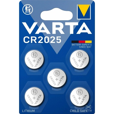 Varta CR 2025 5ks 6025101415