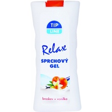 Tip Line Relax Broskev vanilka sprchový gél 500 ml