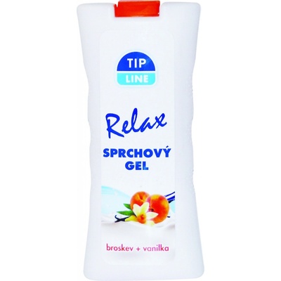 Tip Line Relax Broskev vanilka sprchový gél 500 ml