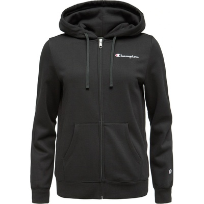Champion Hooded Full Zip čierna biela červená