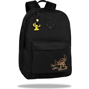 COOLPACK Ученическа раница Coolpack - SCOUT - BLACK 2 - STITCH